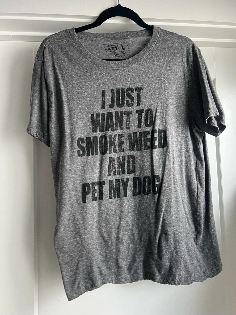 Gray Pet-Lover Graphic Tee